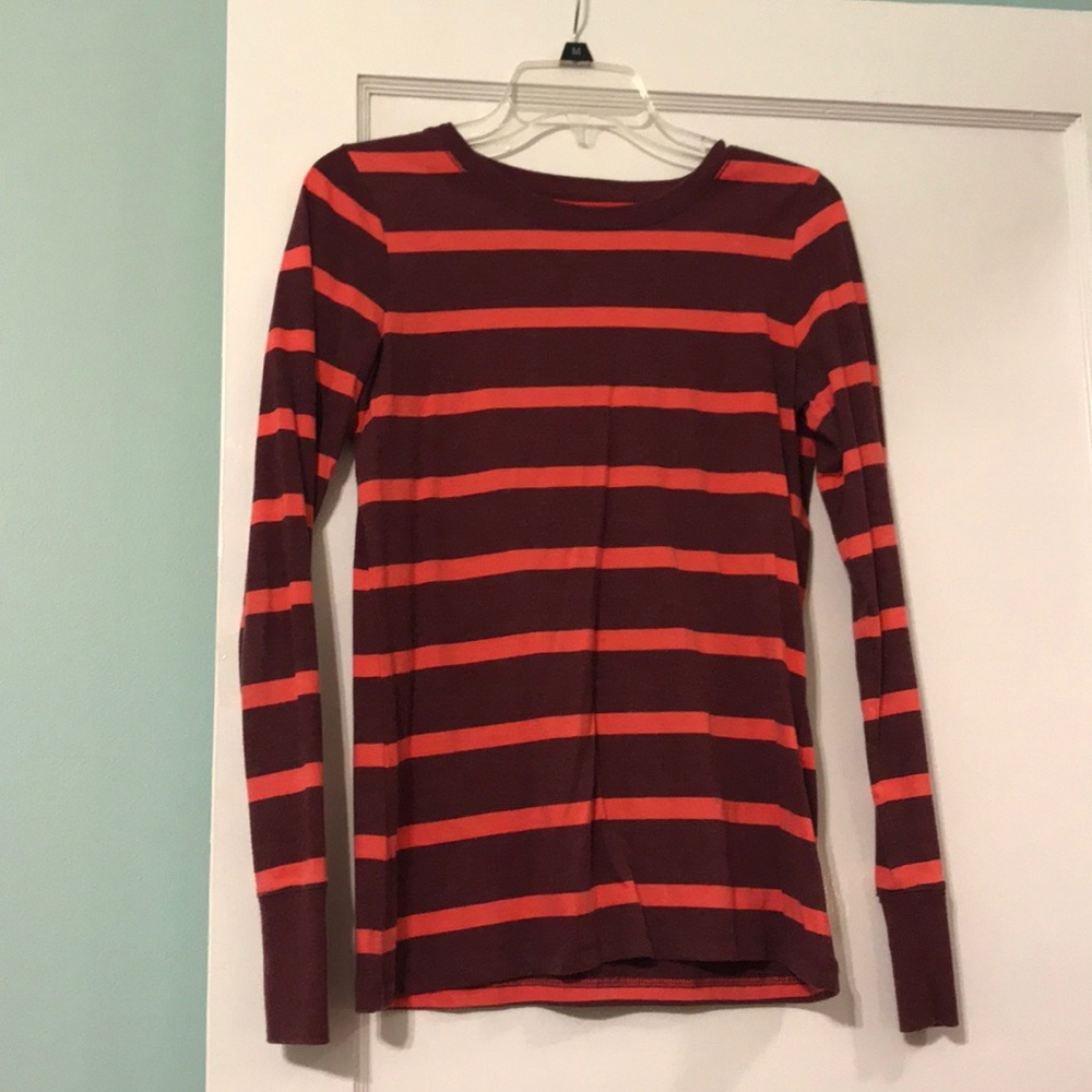Mossimo striped long sleeve tee